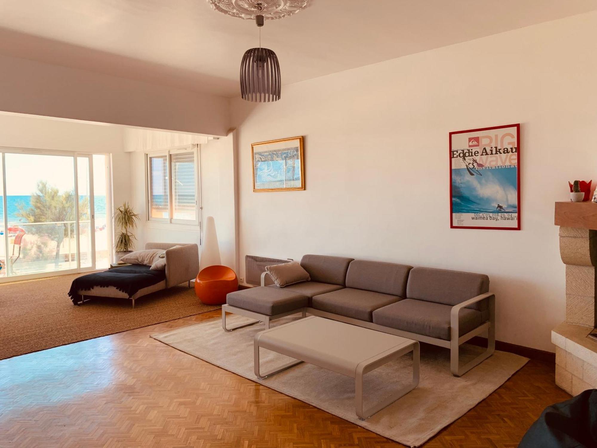 Appartement Bel appart vue mer à Valras-Plage Extérieur photo